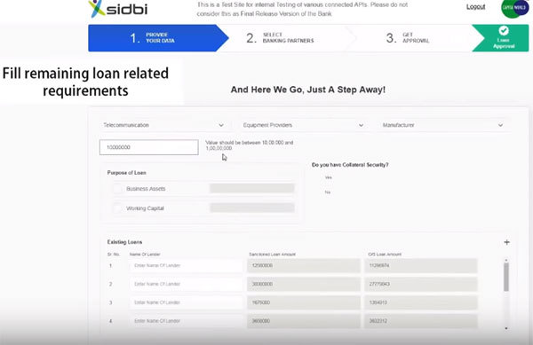MSME Business Loans for "Rs 1 crore loan in 59 minutes"