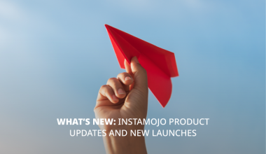 instamojo product updates for the month