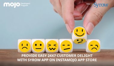customer service instamojo syrow