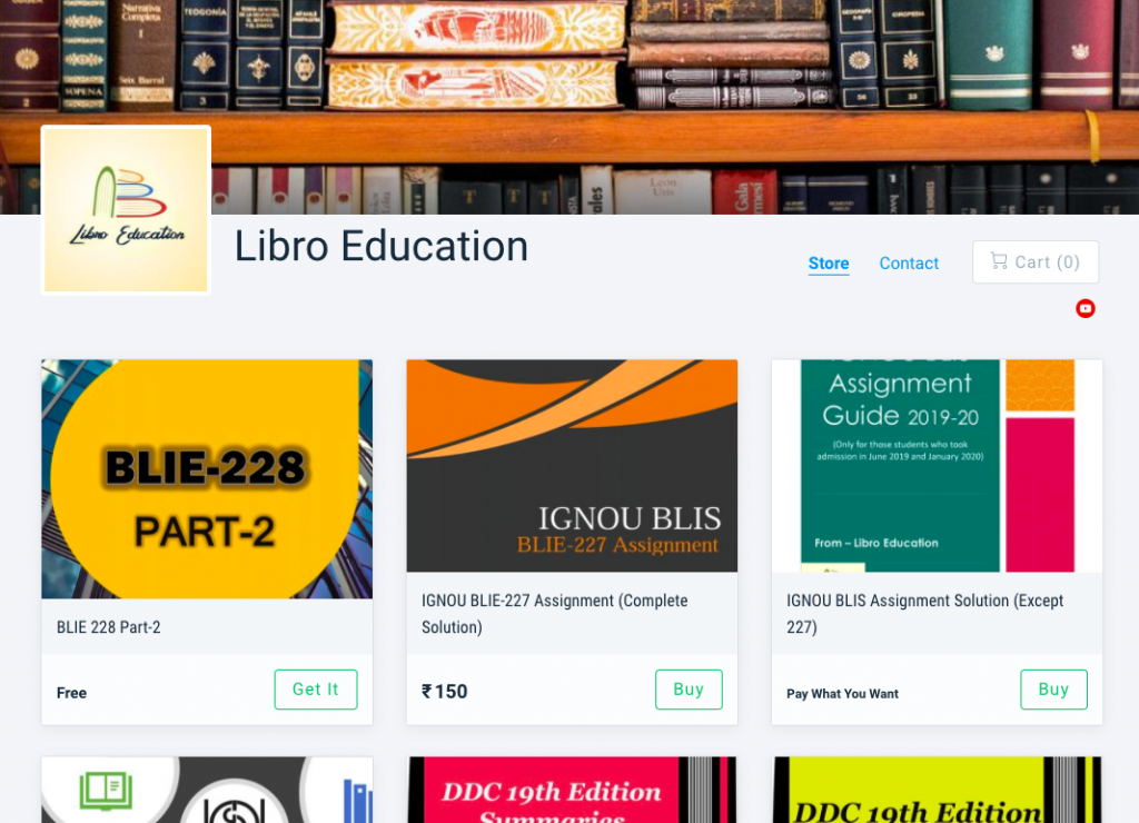 Libro education how to teach online Instamojo