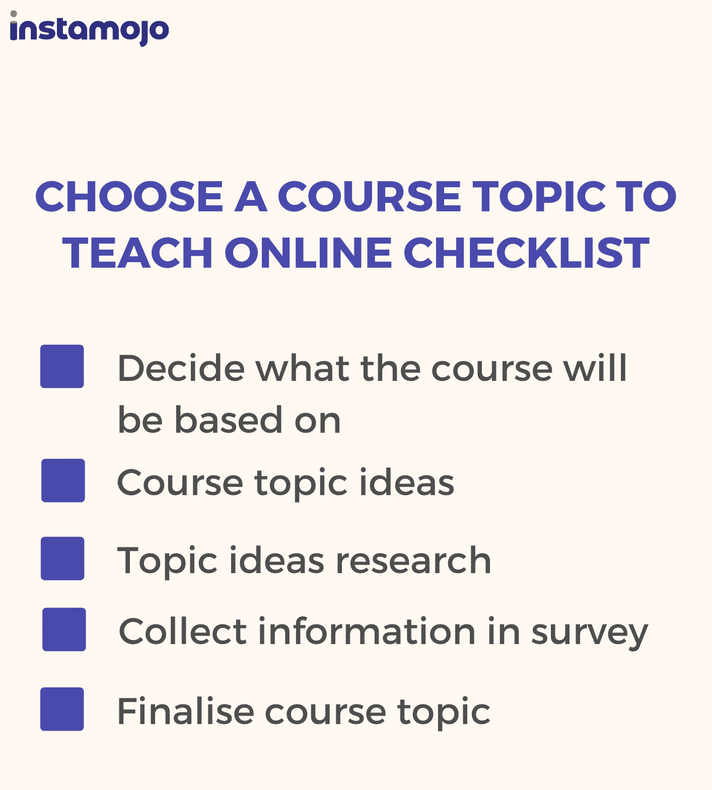 how to choose what course to sell online