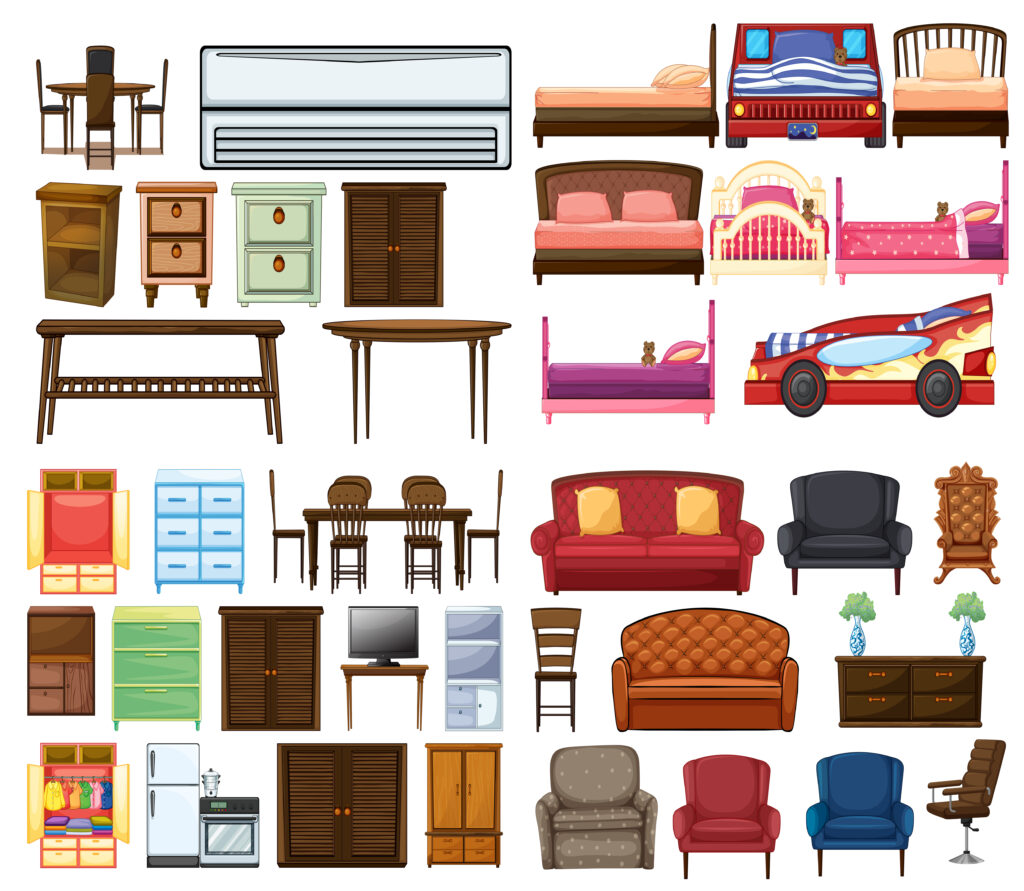 types of furniture