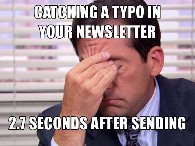 newsletter errors