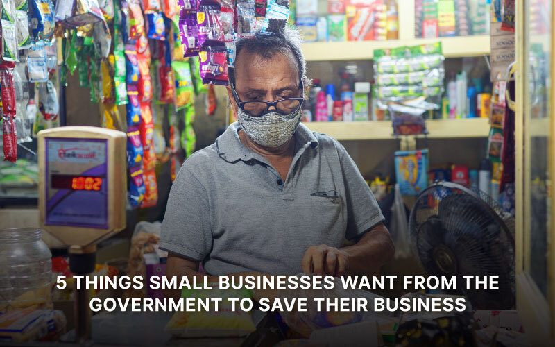 What small businesses want from the government