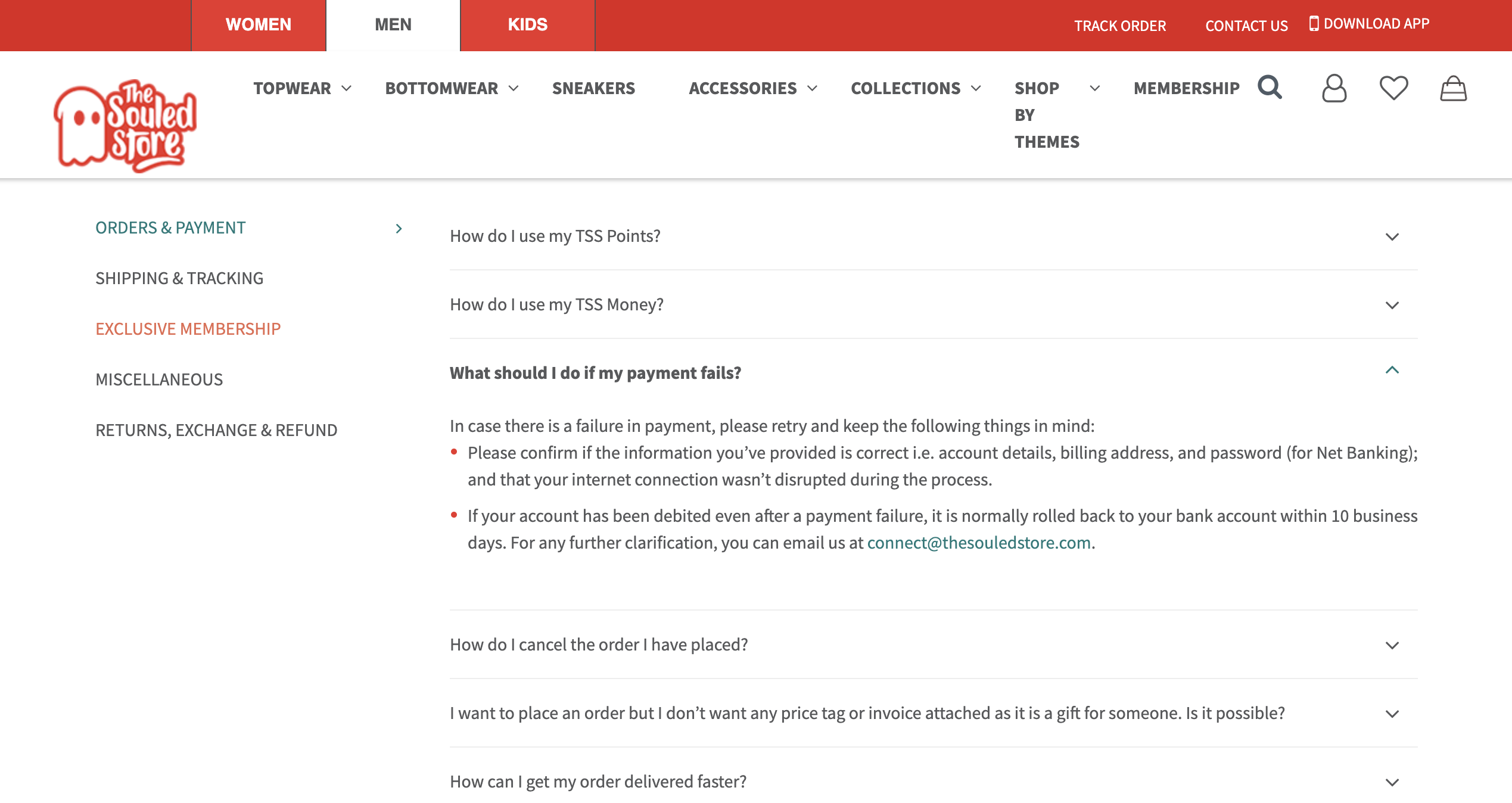 The Souled Store FAQs