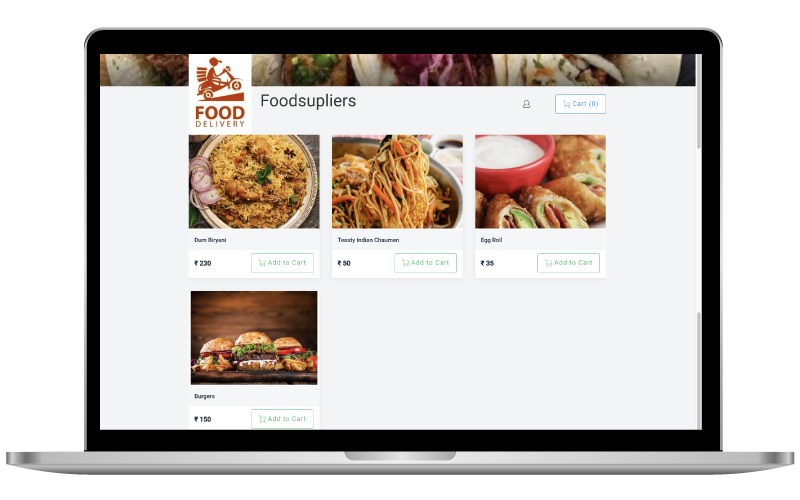 start online food supply business
