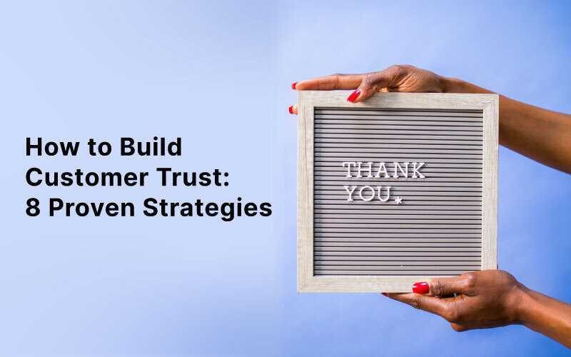 How to build customer trust online