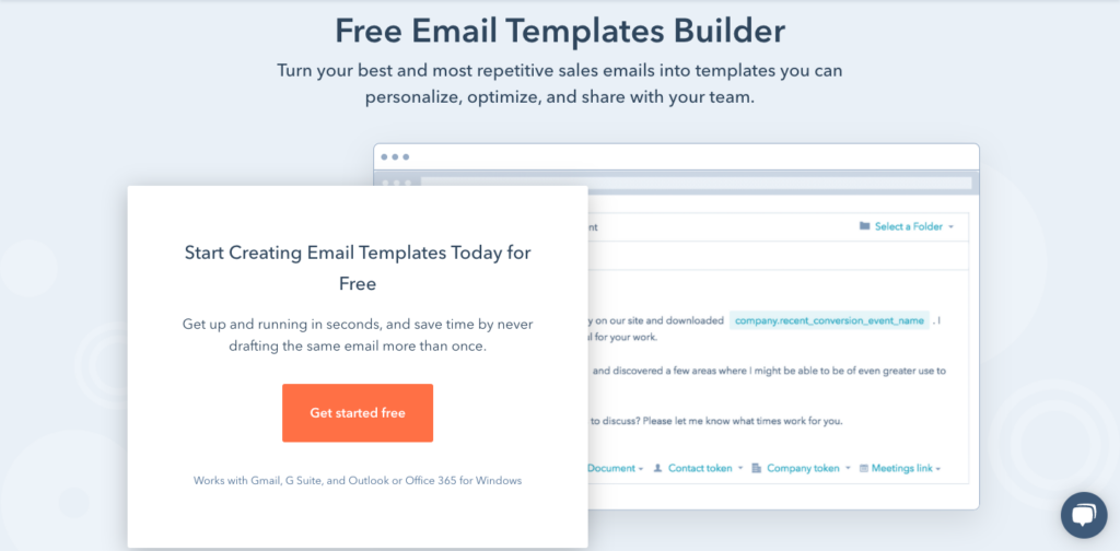 Hubspot sales email tool