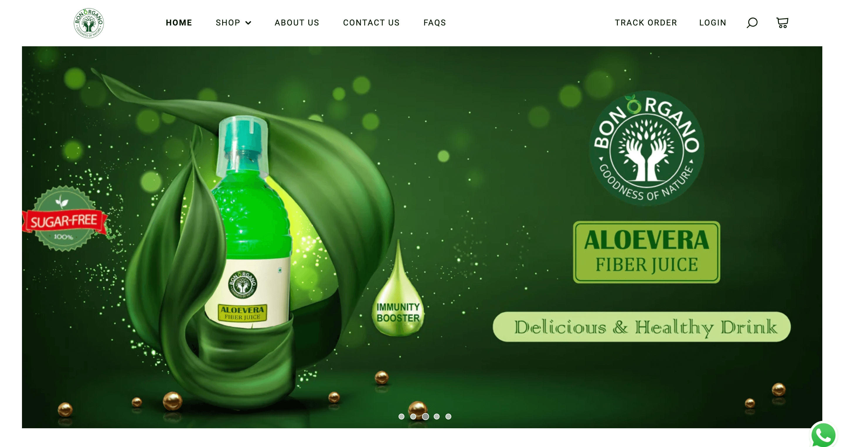 organic products template