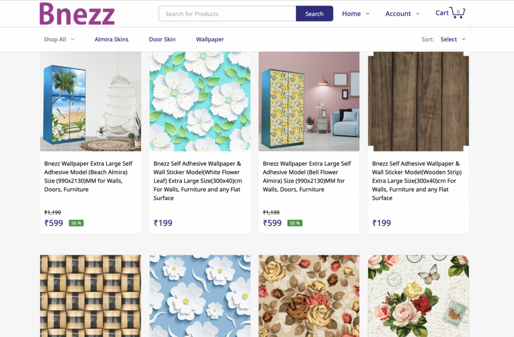 bnezz online home decor store