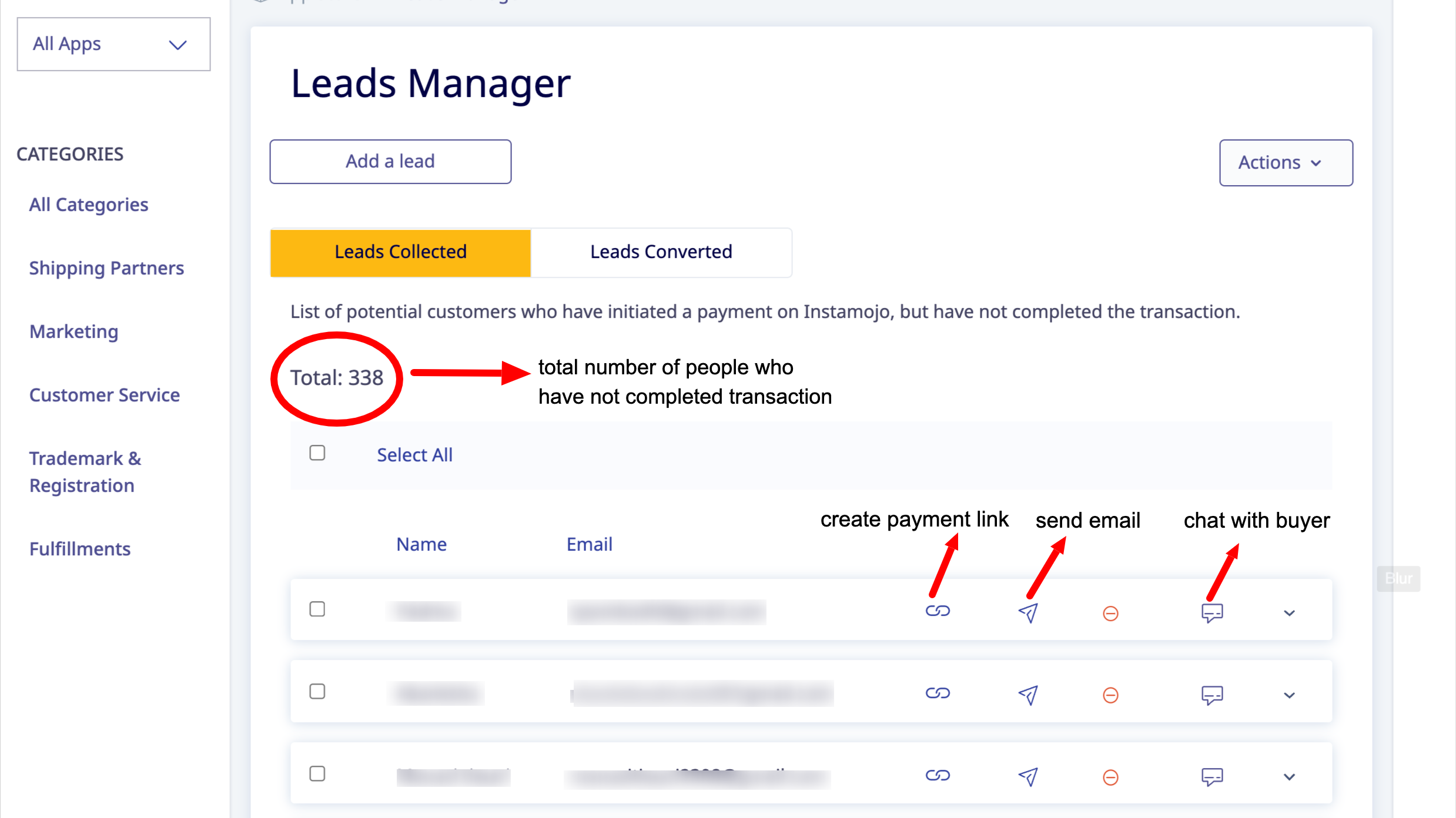 leads manager tool crm