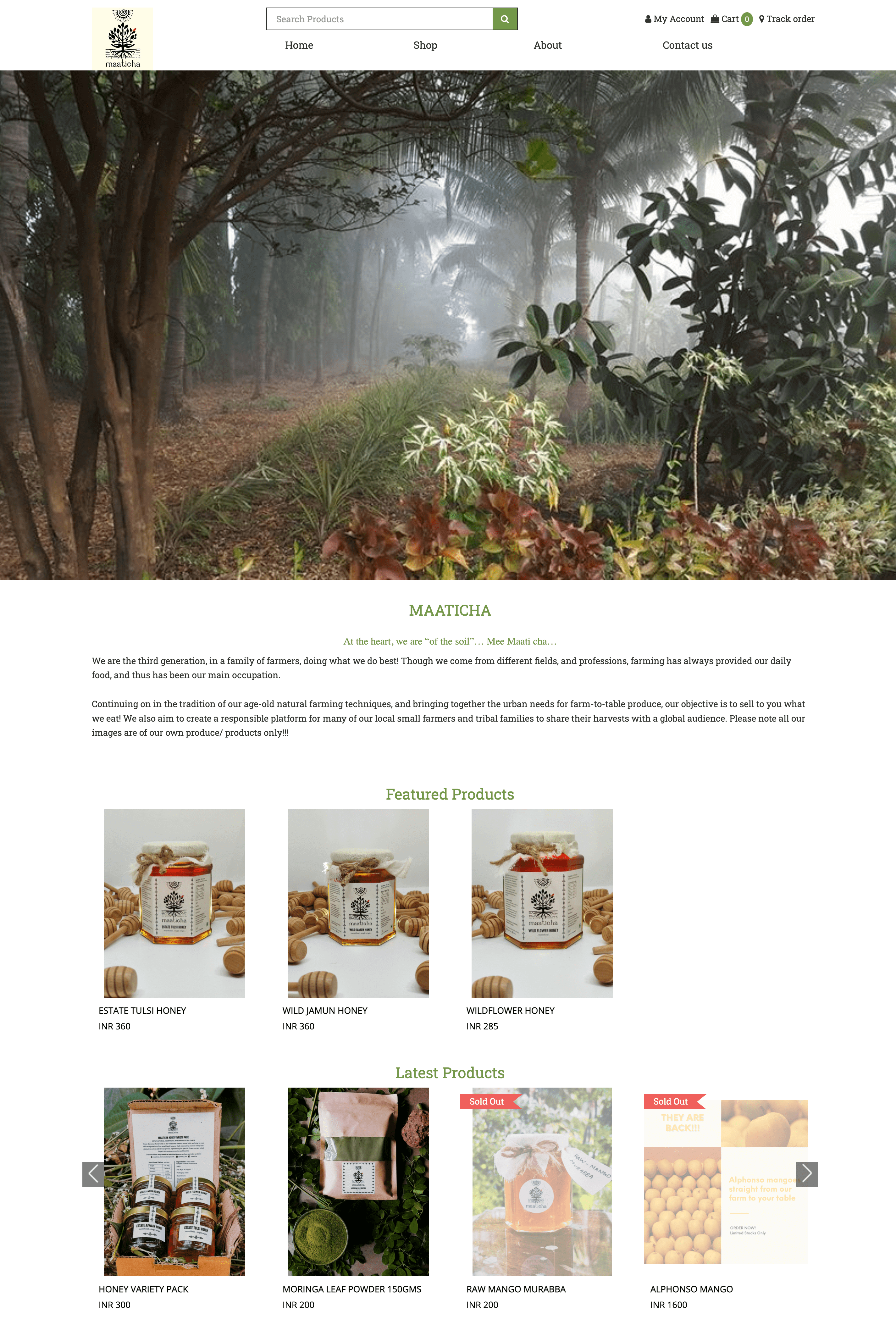 sell organic products online