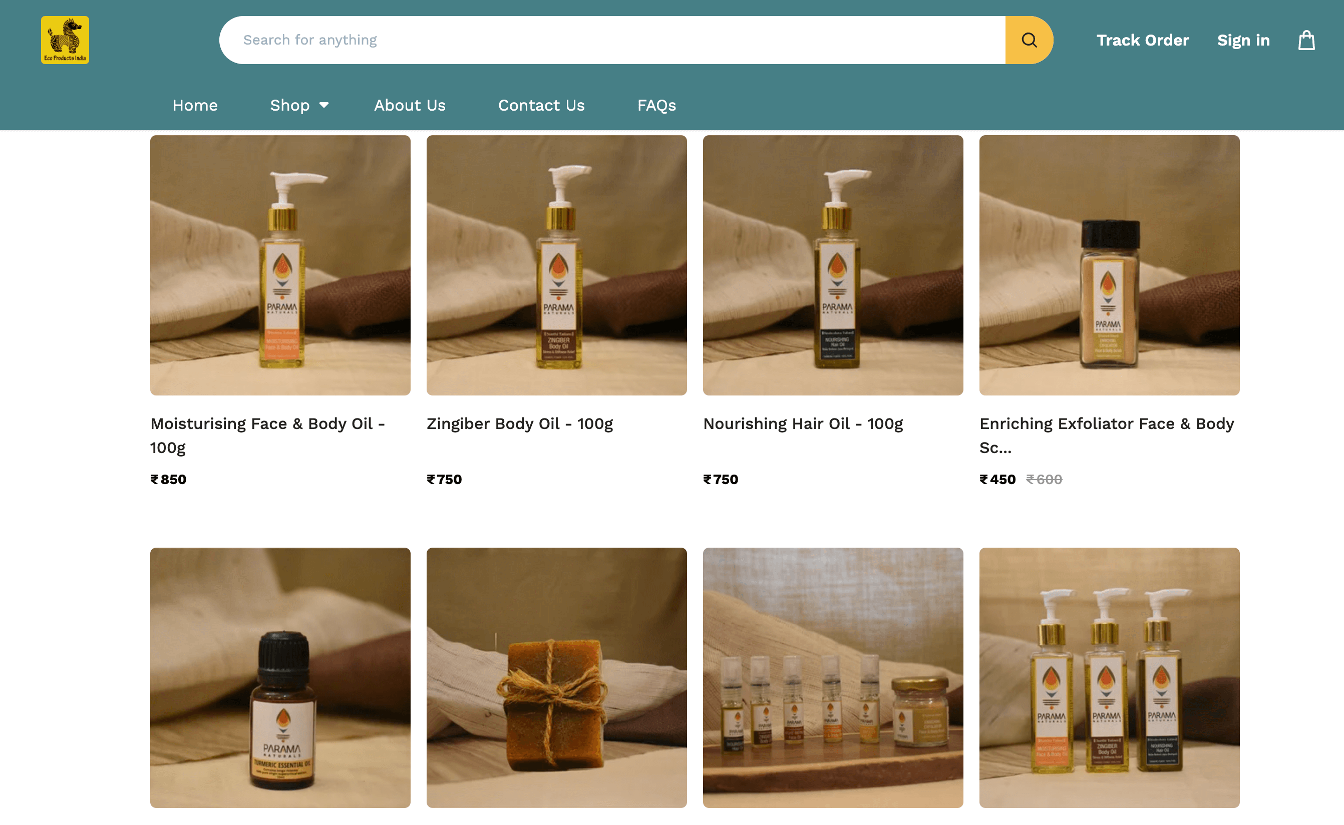 sell organic products online