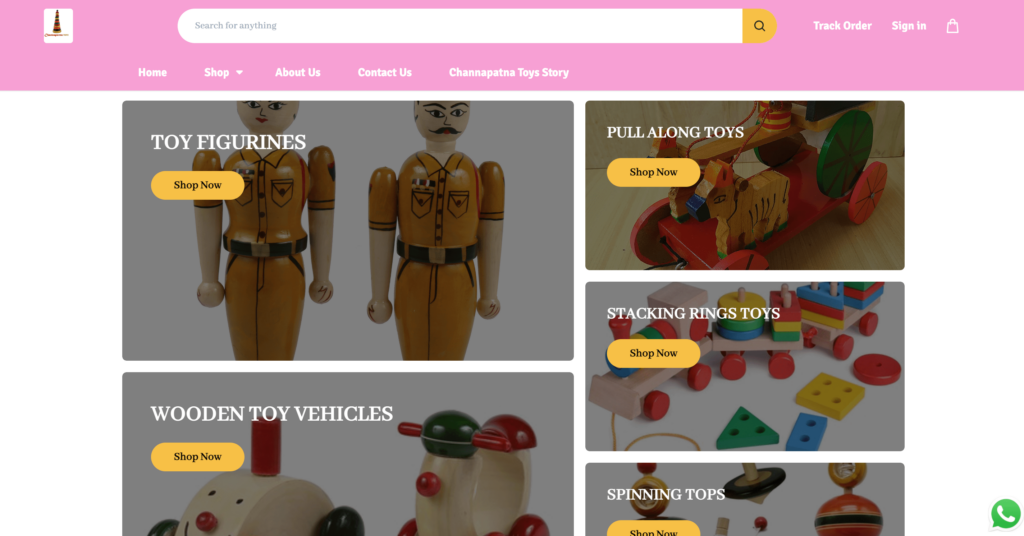 Instamojo online store - Channapatna Toys