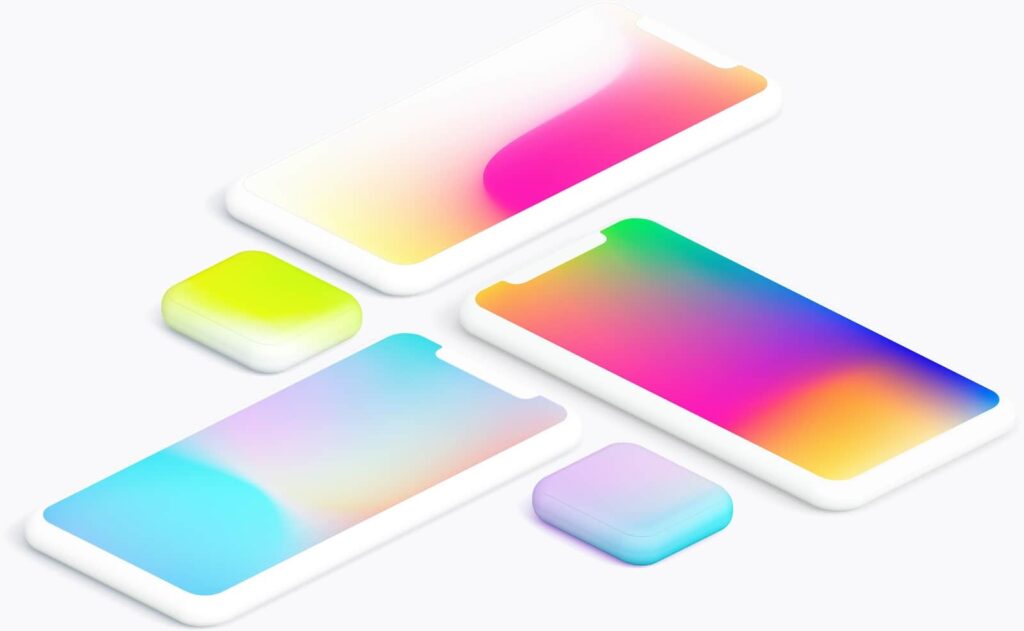 Complex gradients for website