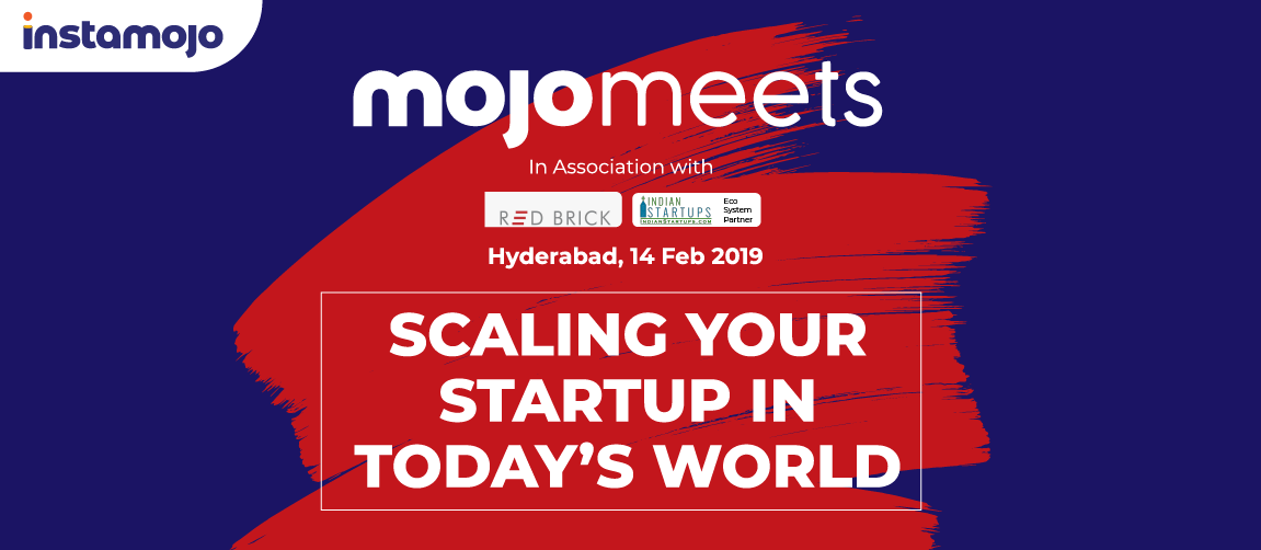 Launching mojoMeets: India's first startup event