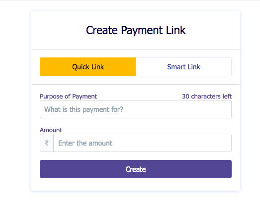 how to create payment link