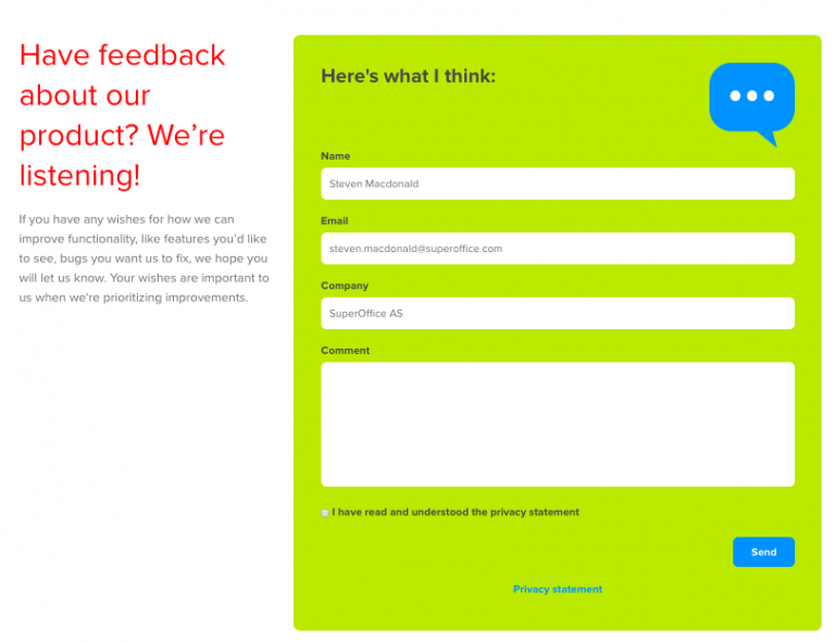 marketing forms to generate leads