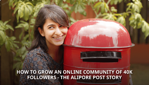 Alipore post grew a 40K+ community with newsletters Rohini Kejriwal webinar