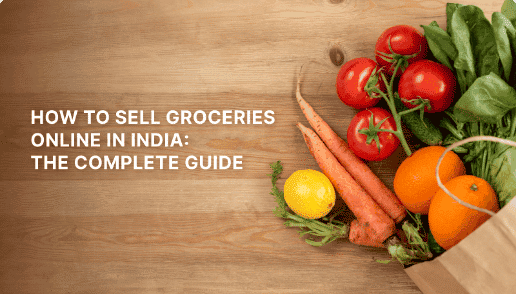 How to sell groceries online