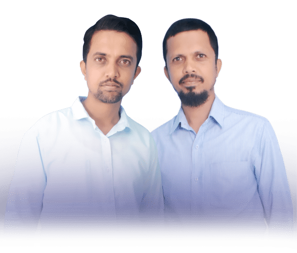 Channapatna Toys founder Meer Ashfaq and Meer Arif