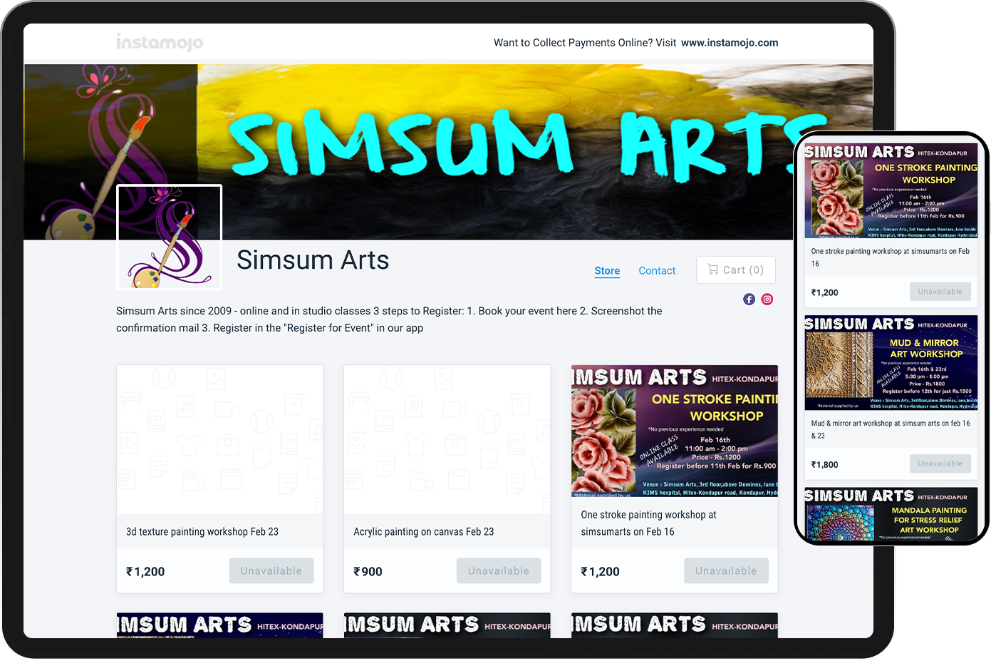 Simsum art store